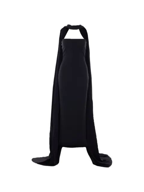 Solace London Martine maxi dress Black OS47049BLACK