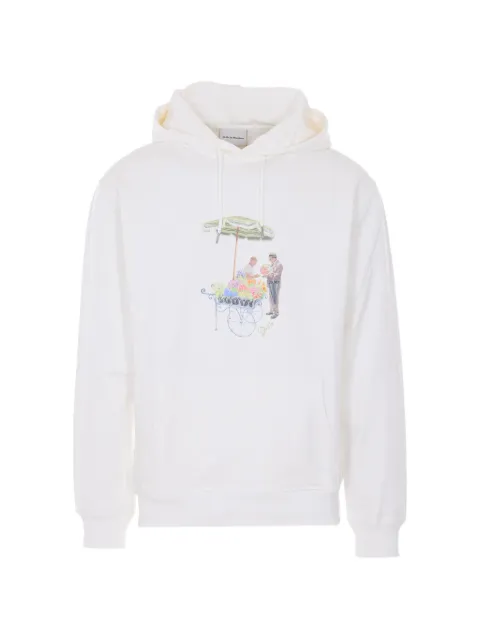 Drôle De Monsieur Fleuriste hoodie White HO206
