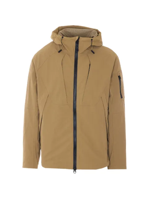 JG1 frontal zip hooded jacket Neutrals SS2609BROWN
