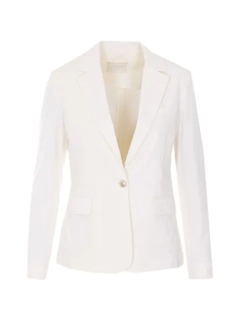 Circolo 1901 single-breasted blazer White FD3866LATTE