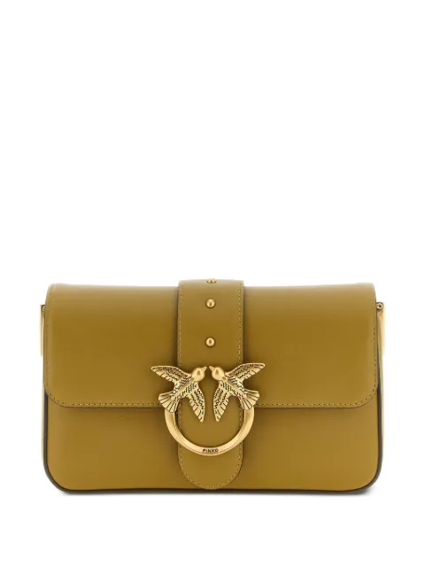 PINKO mini Love One Classic shoulder bag Green 104340A0QO