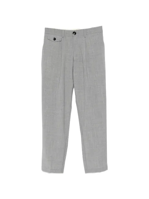 PMDS pressed-crease flap-pocket trousers Grey P6014656TATHO0030
