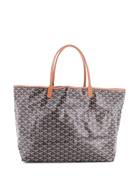 Goyard Pre-Owned Saint Louis Coated Canvas GM tote bag Brown W3QGBH5HVGLCCBAB