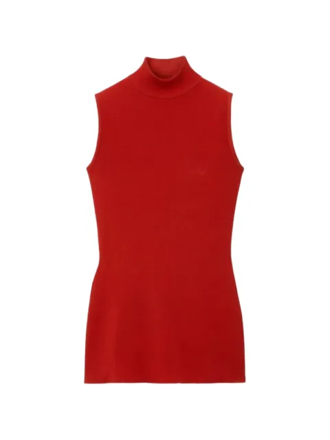 LOEWE high-neck sleeveless top Red S540Y55K74