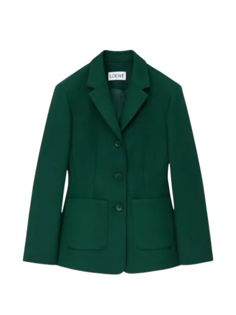 LOEWE wool blazer Green S540Y03XBU