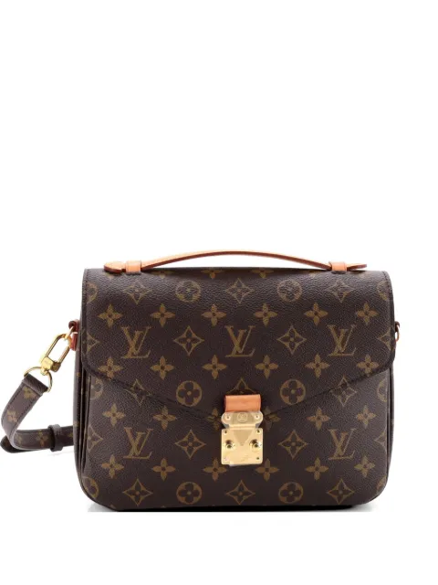 Louis Vuitton Pre-Owned Pochette Metis Monogram Canvas crossbody bag Brown LSET9AF7K9AGAK76