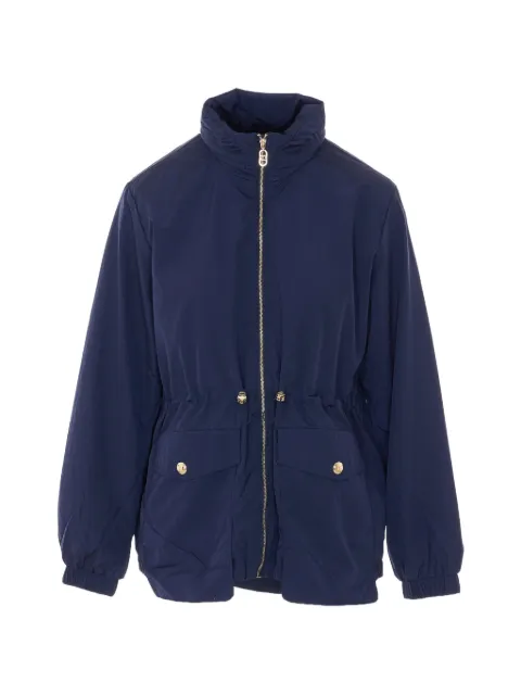 LIU JO zip high-neck jacket Blue TA6151T292593924