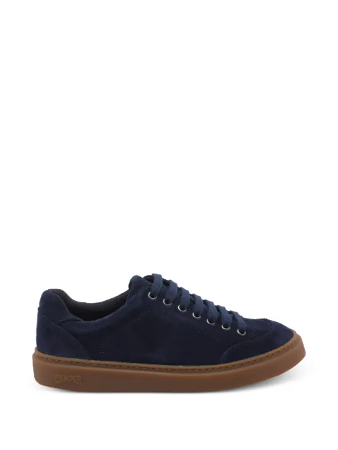 Camper round toe suede sneakers Blue K101105RUNNER005