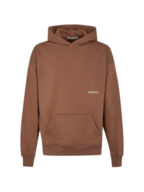 HINNOMINATE hooded long-sleeve sweater Brown HMABM01511
