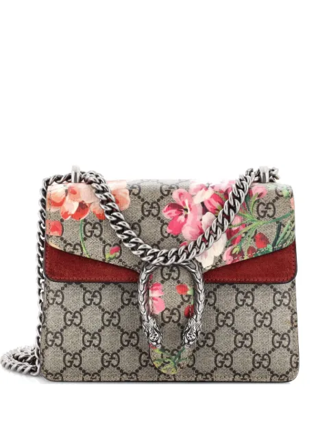Gucci Pre-Owned Dionysus Bag Blooms Print GG Coated Canvas Mini shoulder bag Brown GRK967HTKON1S3IM
