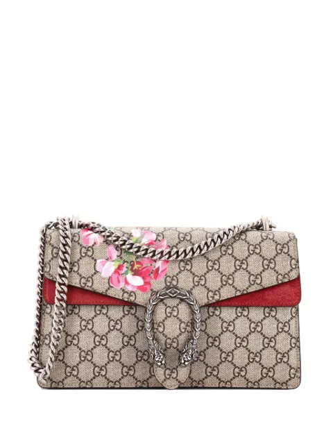 Gucci Pre-Owned Dionysus Bag Blooms Print GG Coated Canvas Small shoulder bag Brown 47O8D47EED3MU8FD