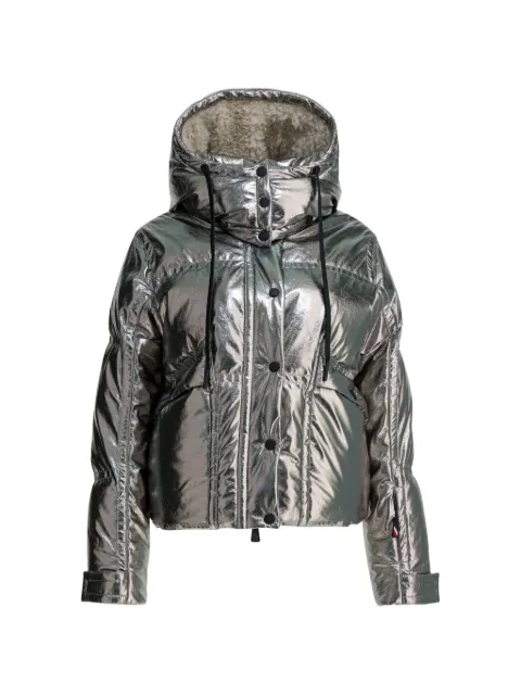 Moncler Grenoble hooded puffer jacket Silver CELAQUE1A00011596U2M90