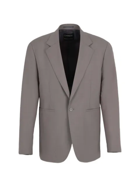 Carrera Cadore single-breasted blazer Grey CADOREJACKET100WOOL