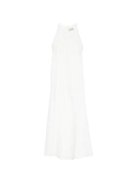 ERMANNO FIRENZE embroidered-details maxi dress White D48EQ058ES7