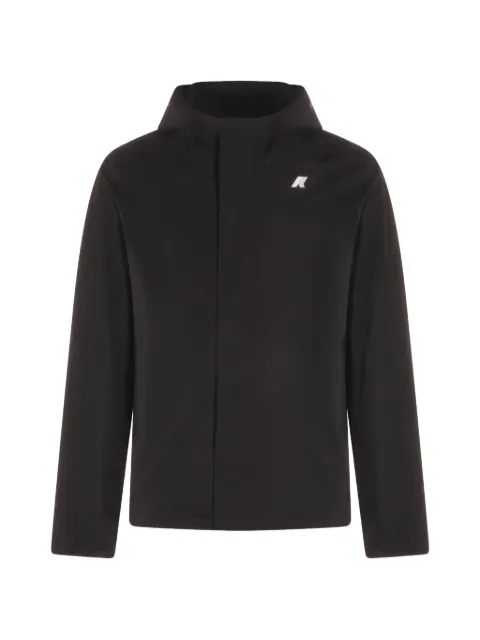 K-Way hooded jacket Black K7136SWK89