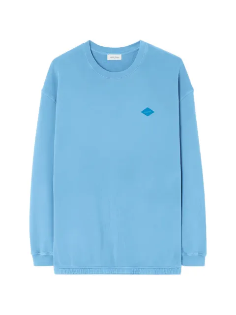 American Vintage Izubird crew-neck sweatshirt Blue MIZU03C