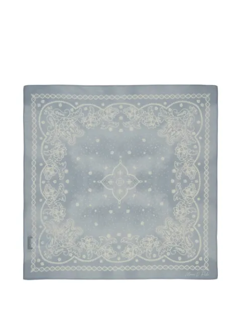 Marc O'Polo printed scarf Blue 5000013255