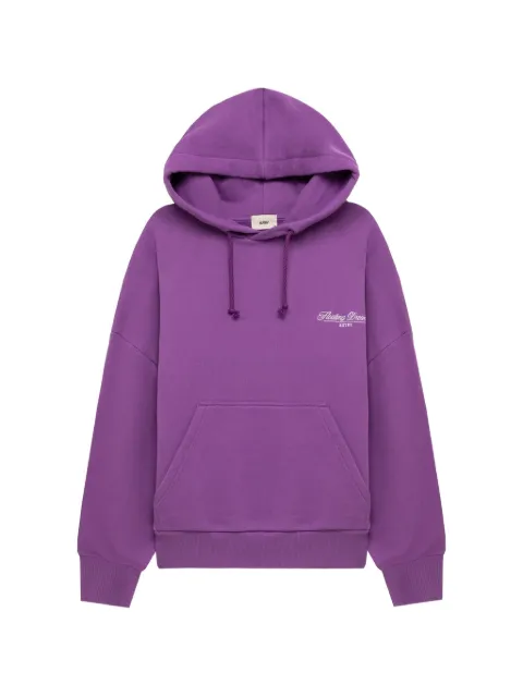 Autry embroidered hoodie Purple HOPWD098