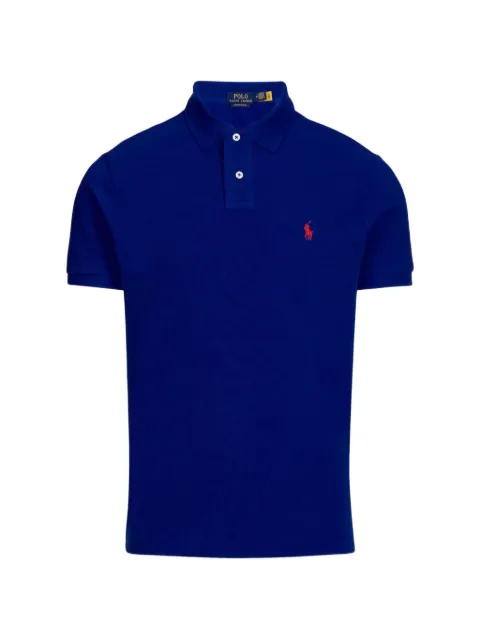 Polo Ralph Lauren logo-detail polo shirt Blue 710680784451