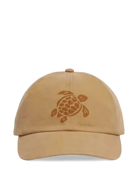 Vilebrequin turtle-motif baseball cap Neutrals OMAC1304