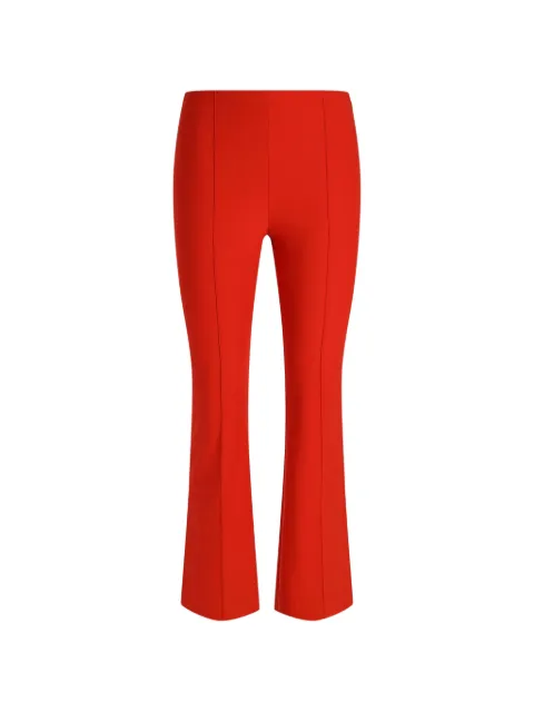 Vince mid-rise cropped trousers Red V073222395