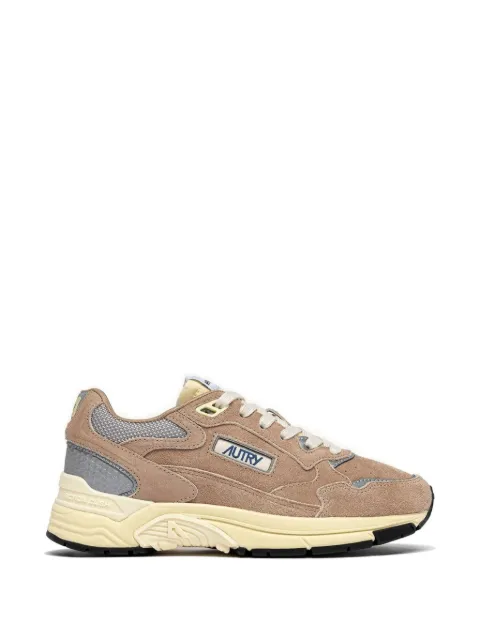 Autry Hyperway lace-up suede sneakers Brown HYLWRF02