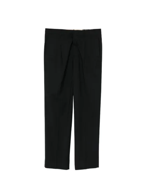 slowear concealed-fastening trousers Black 1T00065855C