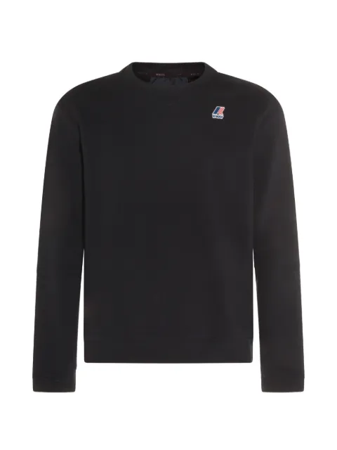 K-Way Nael logo-patch sweater Blue K1126FW