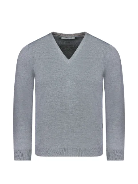 Gran Sasso V-neck sweater Grey 5511514290071