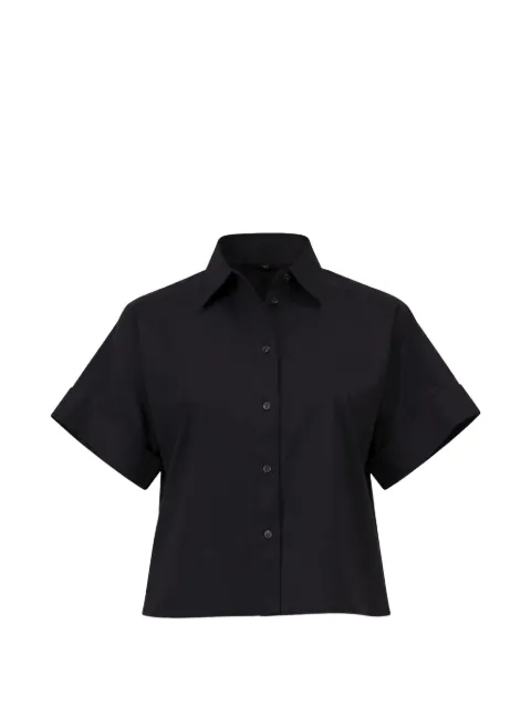 Closed short-sleeve shirt Black C9443124V22