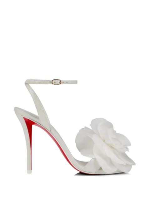 Christian Louboutin flower ankle-strap sandals White 1260597W730