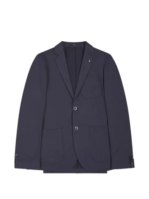 At.P. Co Gege single-breasted blazer Blue A322GEGE78TP167