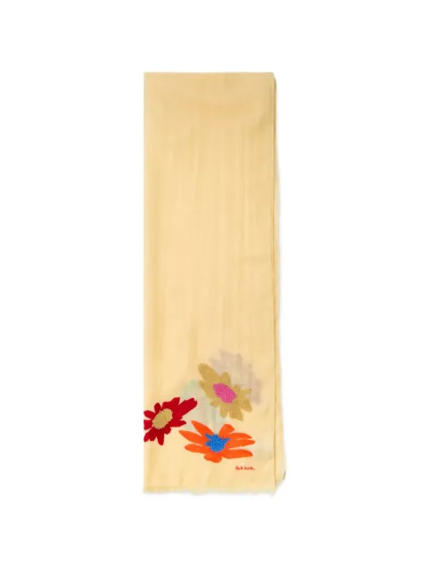 Paul Smith floral-print scarf Yellow W1A250MU963