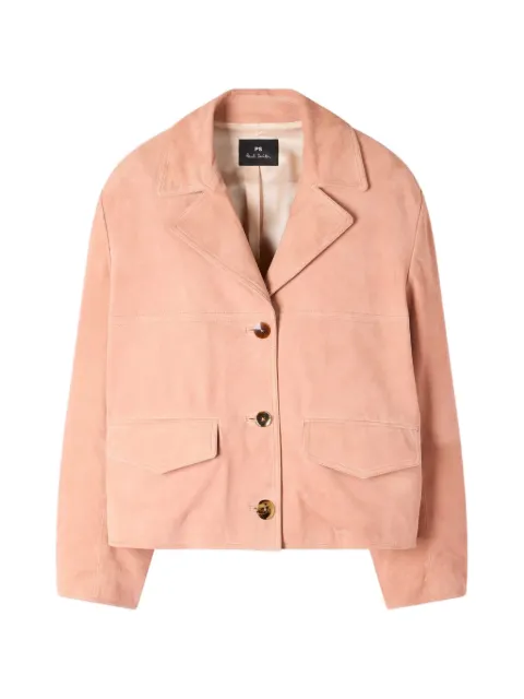 PS Paul Smith pockets suede jacket Pink W2R441JLV31132