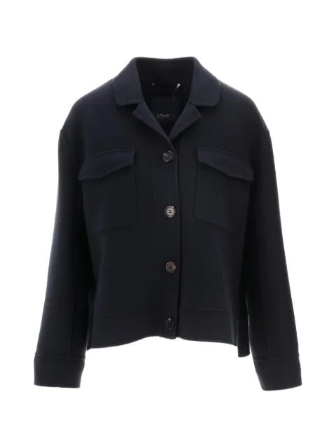 'S Max Mara patch-pocket jacket Blue 2619041101600