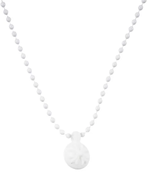 Chrome Hearts Ball Crossball "White" necklace White CHRM0912