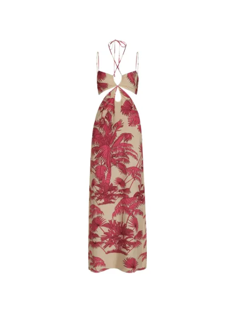 Johanna Ortiz Andalusian Rhythms maxi dress Neutrals PT03638