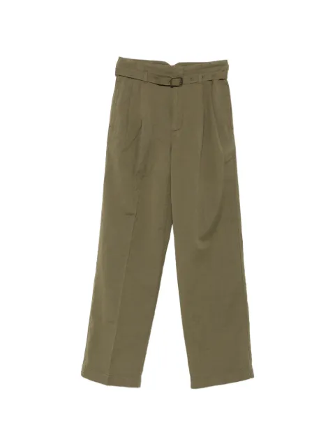 Polo Ralph Lauren belted pleated trousers Green 211B17580002