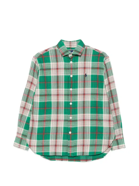 Polo Ralph Lauren plaid-pattern shirt Green 211971515503