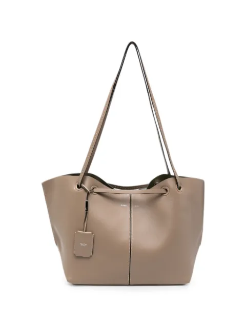 Max Mara Mixed Doubles leather tote bag Neutrals 2624516151600