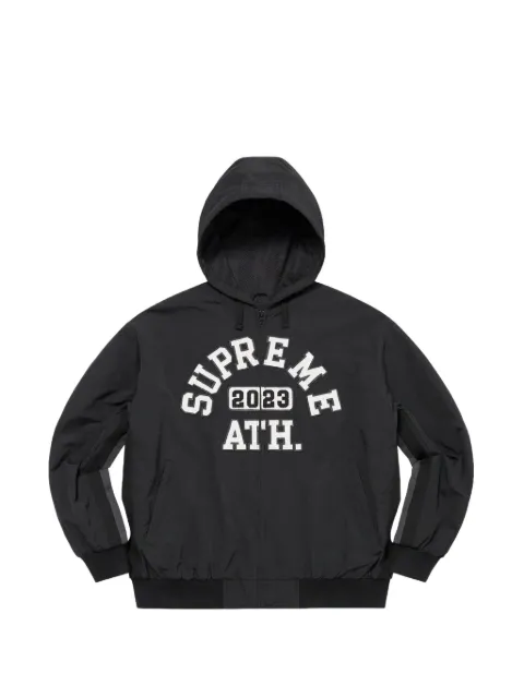 Supreme logo-detail track jacket Black SU27077