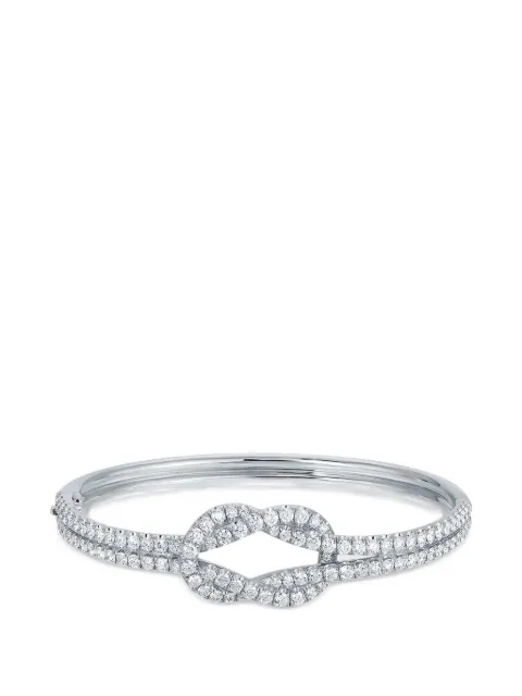 Anita Ko Knot diamond bracelet Silver AKBDKNOTWG