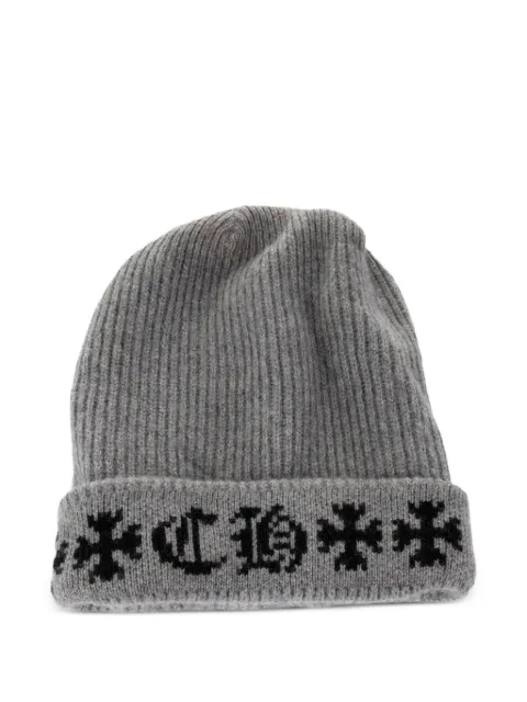 Chrome Hearts Big Daddy beanie hat Grey CHRM0910