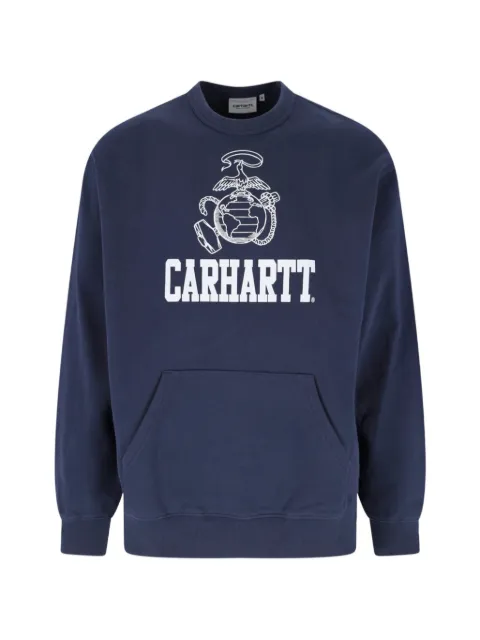 Carhartt WIP Pond Corps sweatshirt Blue I036371