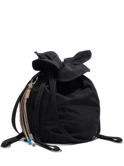 BIMBA Y LOLA large petal-shaped bag Black 261BBIJ9T10000