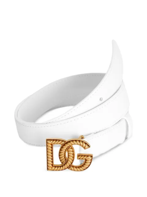 Dolce & Gabbana calfskin belt White BE1700AK274