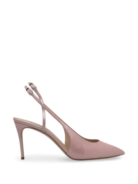 Casadei buckled slingback pumps Pink 1G669B0801SAMUR