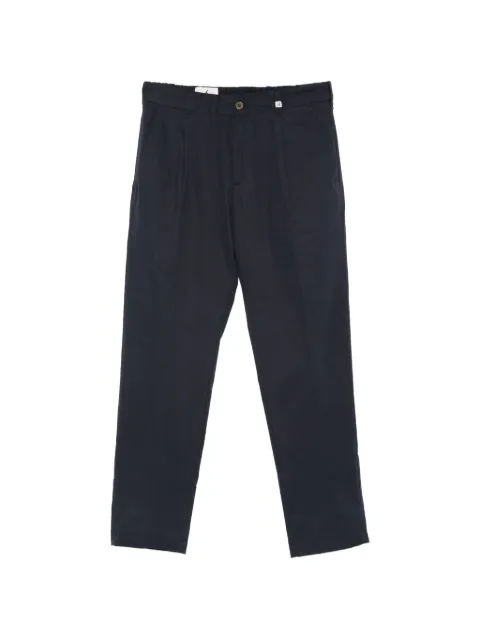 Myths button-fastening pleated trousers Blue 26M18ELA68