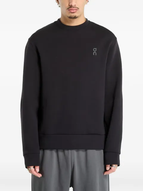 On Focus Tech Crew sweatshirt Black 1MF30310553