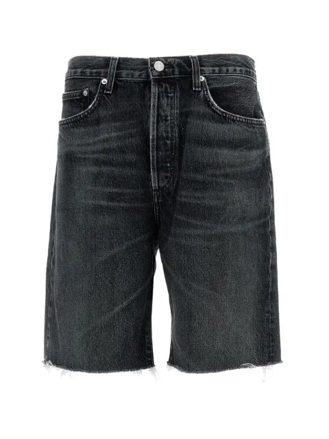 AGOLDE Anson buttoned shorts Black A6761346CLIP